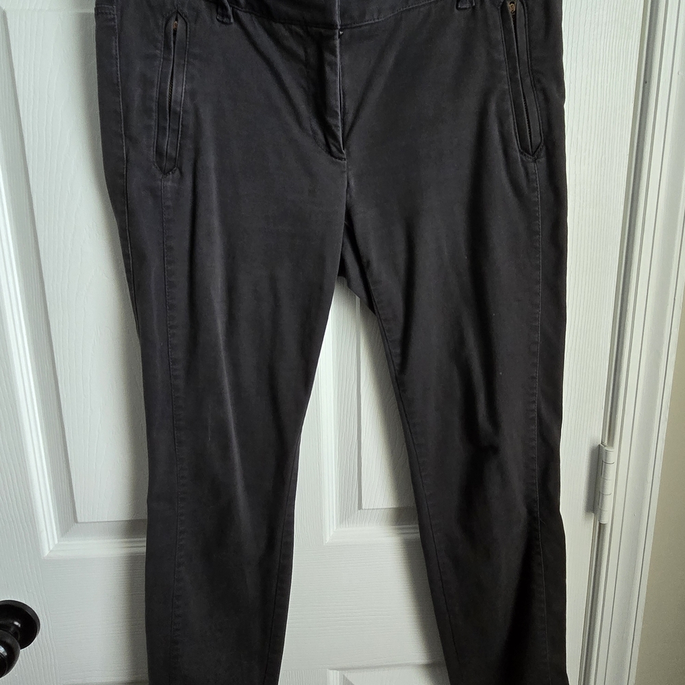 LOFT Women's Charcoal Skinny Jeans
